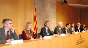 Ferran Mascarell presenta el nou equip de Cultura